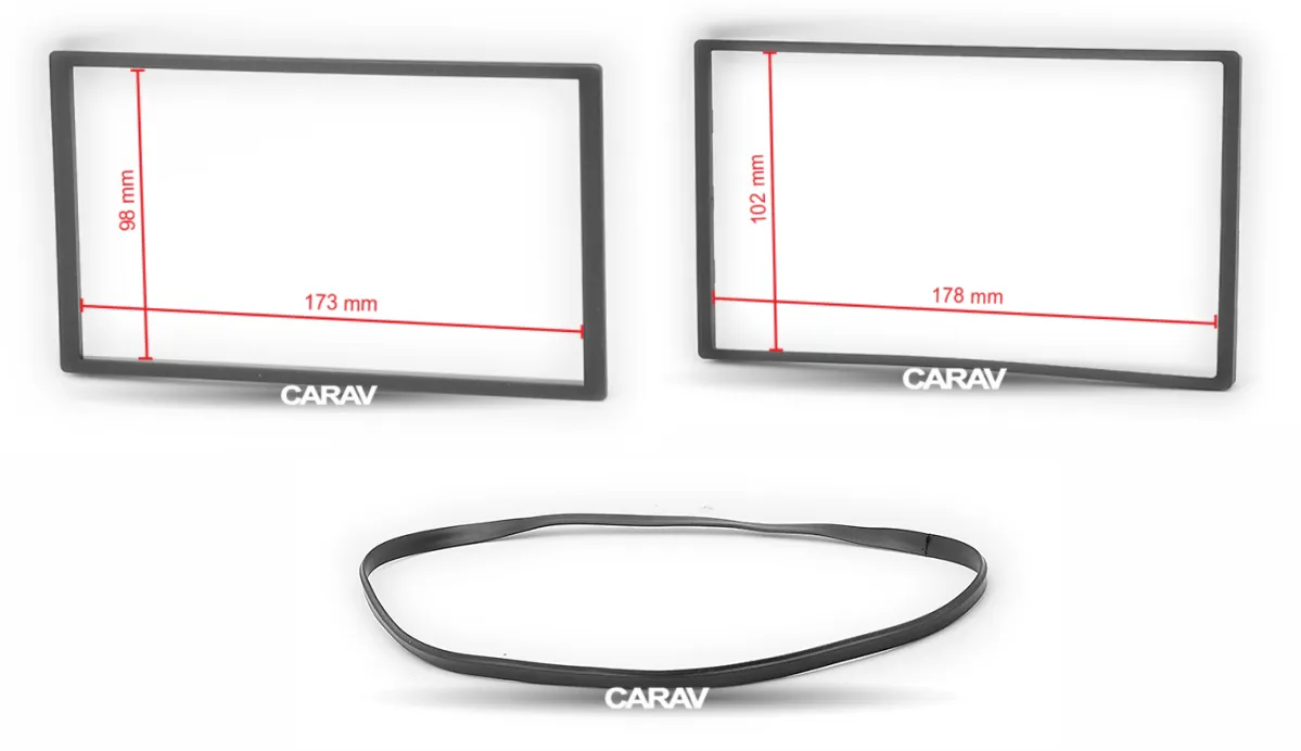 Carav-Parts 2-Din levy Honda CR-V 2012-2017