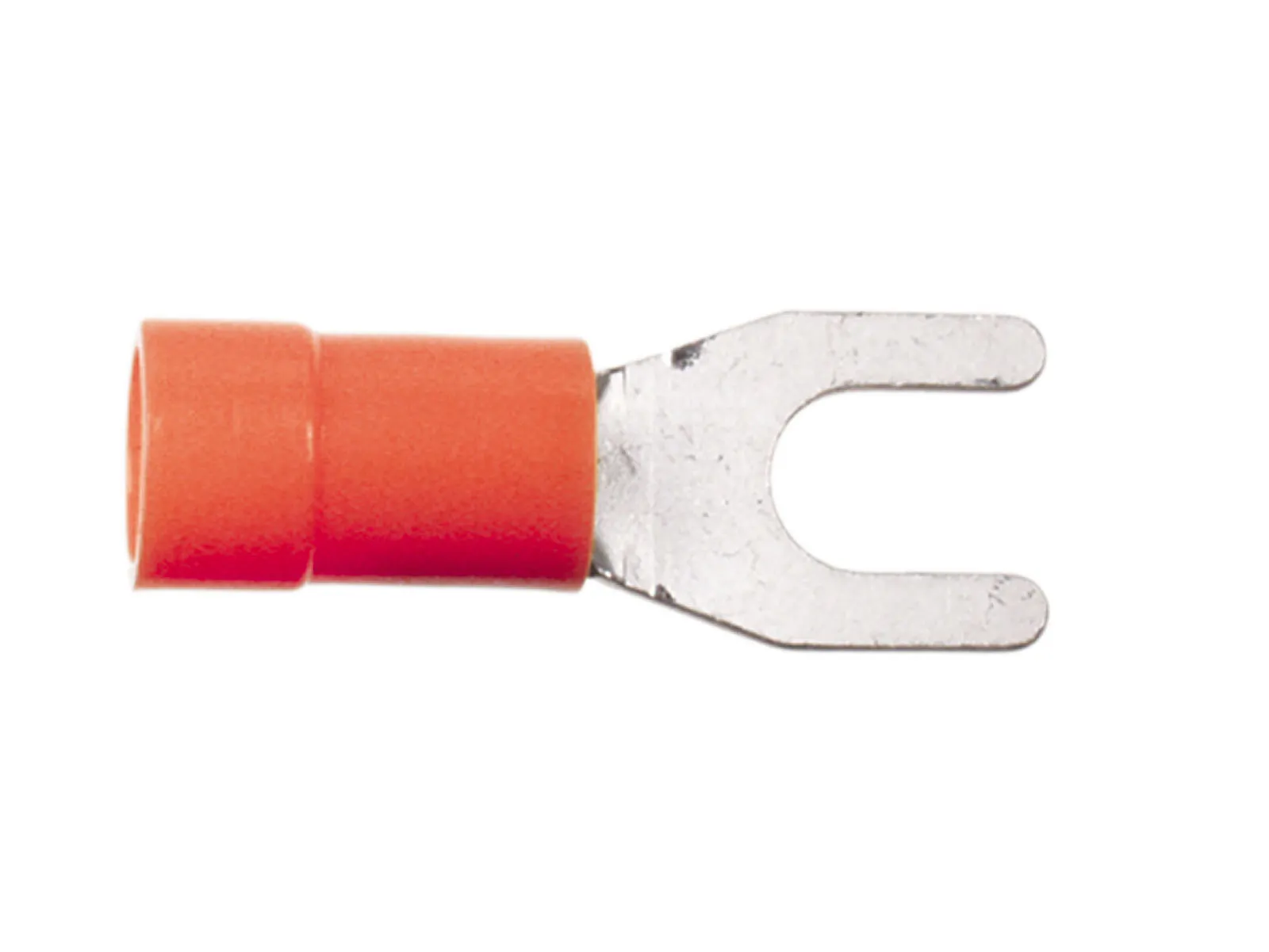 ACV Haarukkaliitin Punainen 4mm 100 Kpl