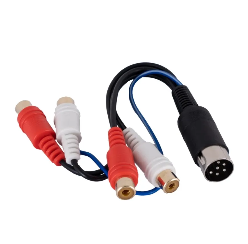 Auto-Connect DIN->RCA (Volvo)