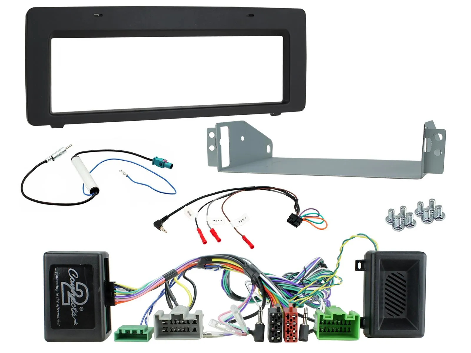 1-Din Kitti Volvo V70, XC70, S80 07-11 VAHVIT