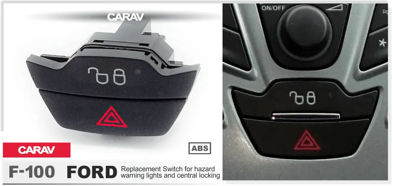 Carav-Parts Ford hätävilkku nappi