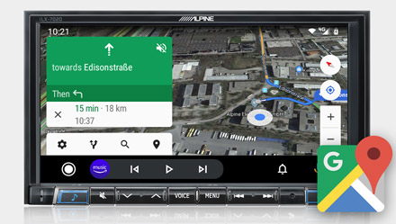 iLX 702D Google Maps Online Navigation Maps Alpine ILX-705D 1DIN Runkoinen 7" Carplay/Android Auto Ohjelmalähde Erittäin suositun Alpine iLX-702D:n jatkaja, jossa langaton Apple CarPlay, 1280 x 720p resoluutio, kaksi USB-porttia, D-luokan vahvistin, Android Auto yhteensopivuus, Hi-Res Audio sekä paljon muuta. Lisäksi monipuoliset säädöt kiitos DSP:n aikaviiveineen ja prosessoriasetuksilla, hallittavissa myös puhelimella! Alpine ILX-705D korvaa iLX-702D soittimen ja on ensimmäinen 2-DIN soitin, jossa on yksissä kuorissa muun muassa: Langaton Apple CarPlay 1280 x 720p resoluutio D-luokan vahvistin Android Auto (johdolla) Hi-Res Audio 2 x USB-liitäntä 2 x Direct-kameraliitäntä Kojelautakameran ohjaus HDMI In / HDMI Out 3,5mm AuxIn (audio / video) Bluetooth RDS- ja DAB -virittimet 4voltin linjalähdöt (3pr) Aikaviiveet, jakarit, subin säädöt ym.ym. Eli lyhyesti sanottuna, kaikki samat ominaisuudet, mitä uudessa Halo9 ja Halo11 soittimessa, mutta 2-DIN paikkaan sopivana ja 7" näytöllä.