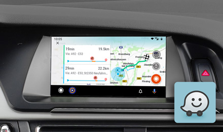 Online Navigation with Waze Navi X703D A4 Alpine X703D Audi -soitin A4, A5, Q5 Navigointi TomTom kartoilla ja 3v. ilmaisilla päivityksillä Apple CarPlay Android Auto 7″ kosketusnäyttö Bluetooth, USB, AuxIn, HDMI In / Out, ym.ym.HUOMIO: X703D soittimen asentaminen EI onnistu kotikonstein, joten soittimen asennuttamiseen suosittelemme käyttämään ammattitaitoista asentamoa. Yhteensopiva: Audi A5 2007-2016 (Chorus, Concert, Symphony) Ei autoihin, joissa Audi MMI Navigation tai Navigation plus Audi A4 2007-2015 (Chorus, Concert, Symphony) Ei autoihin, joissa Audi MMI Navigation tai Navigation plus HUOMIO: Audi A4 ja Audi A5 vaativat aina G-KTX-A4L asennussarjan, joka myydään erikseen. Audi Q5 2009-2015 (Chorus, Concert, Symphony) Ei autoihin, joissa Audi MMI Navigation tai Navigation plus HUOMIO: Audi Q5 vaatii aina G-KTX-Q5L asennussarjan, joka myydään erikseen.