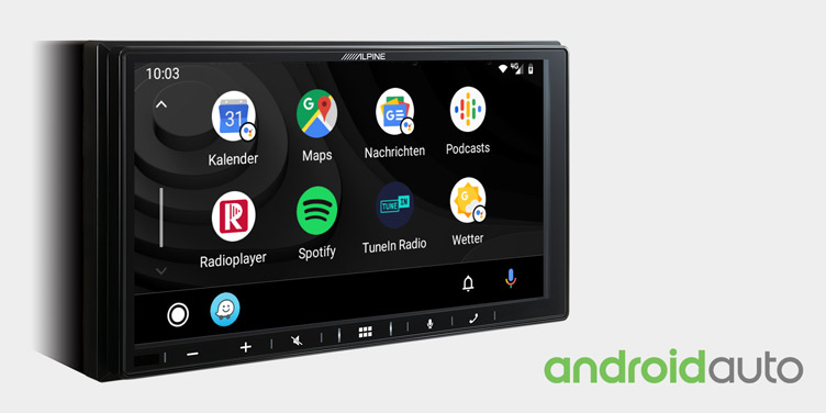 iLX W690D 7 inch DAB Radio Works with Android Auto Alpine iLX-W690D CarPlay/Android Auto Mediasoitin 7" iLX-W690D on varustettu kapasitiivisella 7″ Hi-Res kosketusnäytöllä, jonka kautta voit hallita esim. Android Auto ja Apple CarPlay -toimintoja. – Uusittu käyttöliittymä – RDS- ja DAB-virittimet – Bluetooth – AuxIn ja HDMI sisääntulot – Kaksi kamerasisääntuloa – Kolme paria linjalähtöjä – Yhteensopiva KTA-200M PowerPack -vahvistimen kanssa jne.jne.