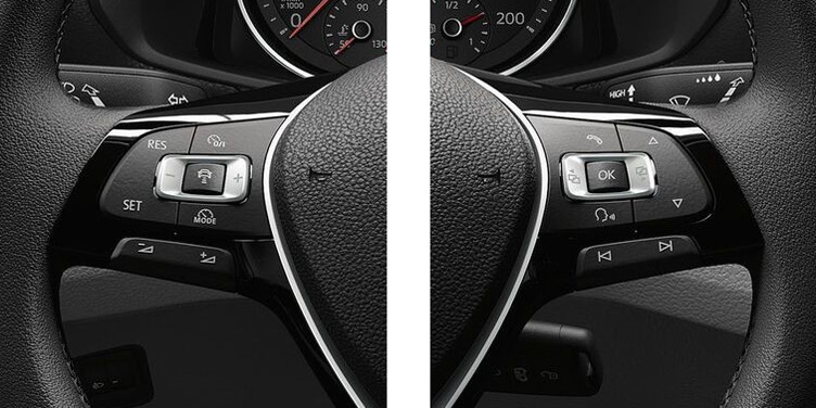 APF X303VW Steering Wheel Button Compatibility Alpine Alpine iLX-705D-VW Multimediasoitin useisiin VW, Skoda ja Seat malleihin Erittäin monipuolinen multimediasoitin, joka sopii moneen eri Volkswageniin, Skodaan sekä Seatiin. Näyttää ilmastointilaitteen tiedot Tukee alkuperäistä peruutustutkaa Tukee alkuperäistä peruutuskameraa* Tukee mittariston MFD-näyttöä Tukee alkuperäistä HF-mikrofonia Tukee alkuperäisiä rattinappeja *Volkswagen Amarok, Beetle, Caddy, EOS, Golf, Jetta, Passat, Passat CC, Polo, Touran, Transporter *Skoda Fabia, Octavia, Roomster, Superb, Yeti *Seat Alhambra, Toledo *Katso tarkat yhteensopivuudet lisätietoja kohdasta.   *Skoda Fabia, Octavia, Roomster, Superb, Yeti *Seat Alhambra, Toledo *Katso tarkat yhteensopivuudet lisätiedot kohdasta.  